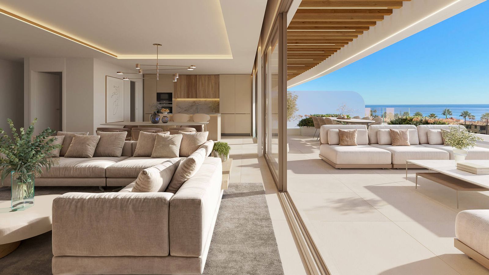 09 modern apartment living sea view